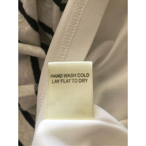 ModCloth Fervour Black and White Striped Fit and Flare Dress - Picture 9 of 13